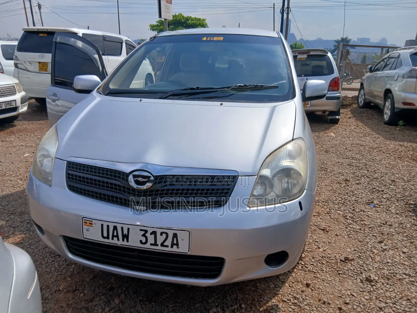 Toyota Corolla Fielder 2003 Silver