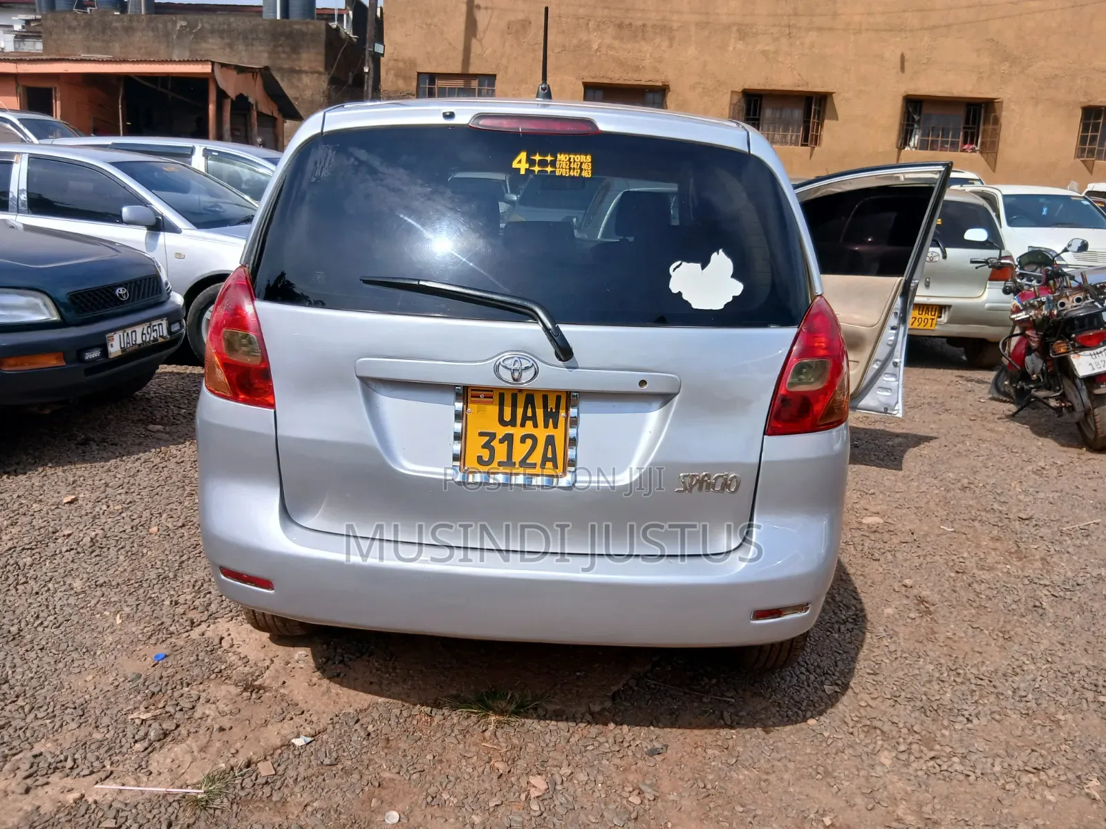 Toyota Corolla Fielder 2003 Silver