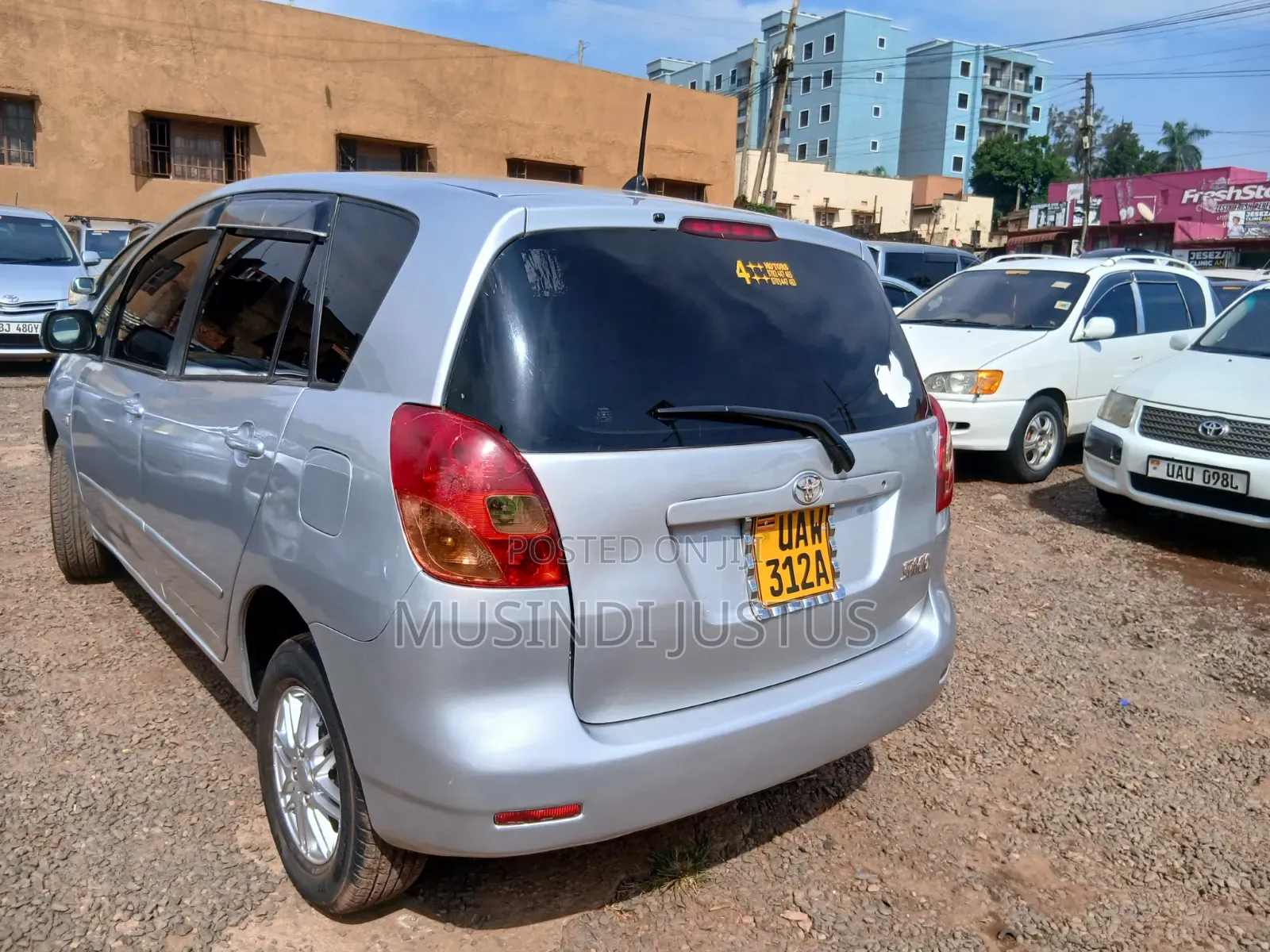 Toyota Corolla Fielder 2003 Silver