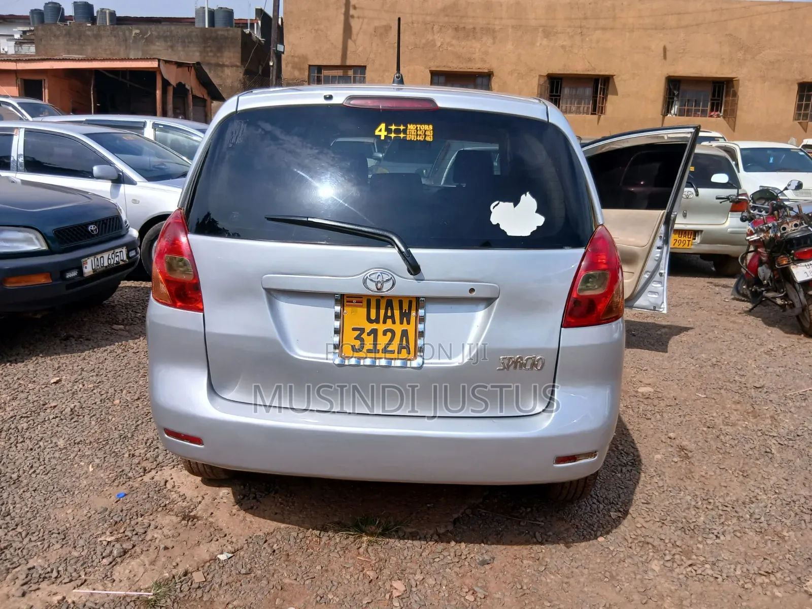 Toyota Corolla Fielder 2003 Silver