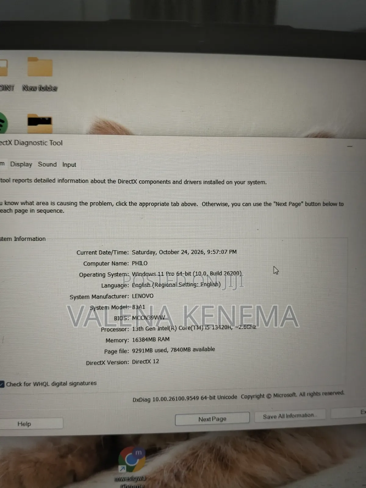 Laptop Lenovo V15 16GB Intel Core i5 HDD+SSD 512GB