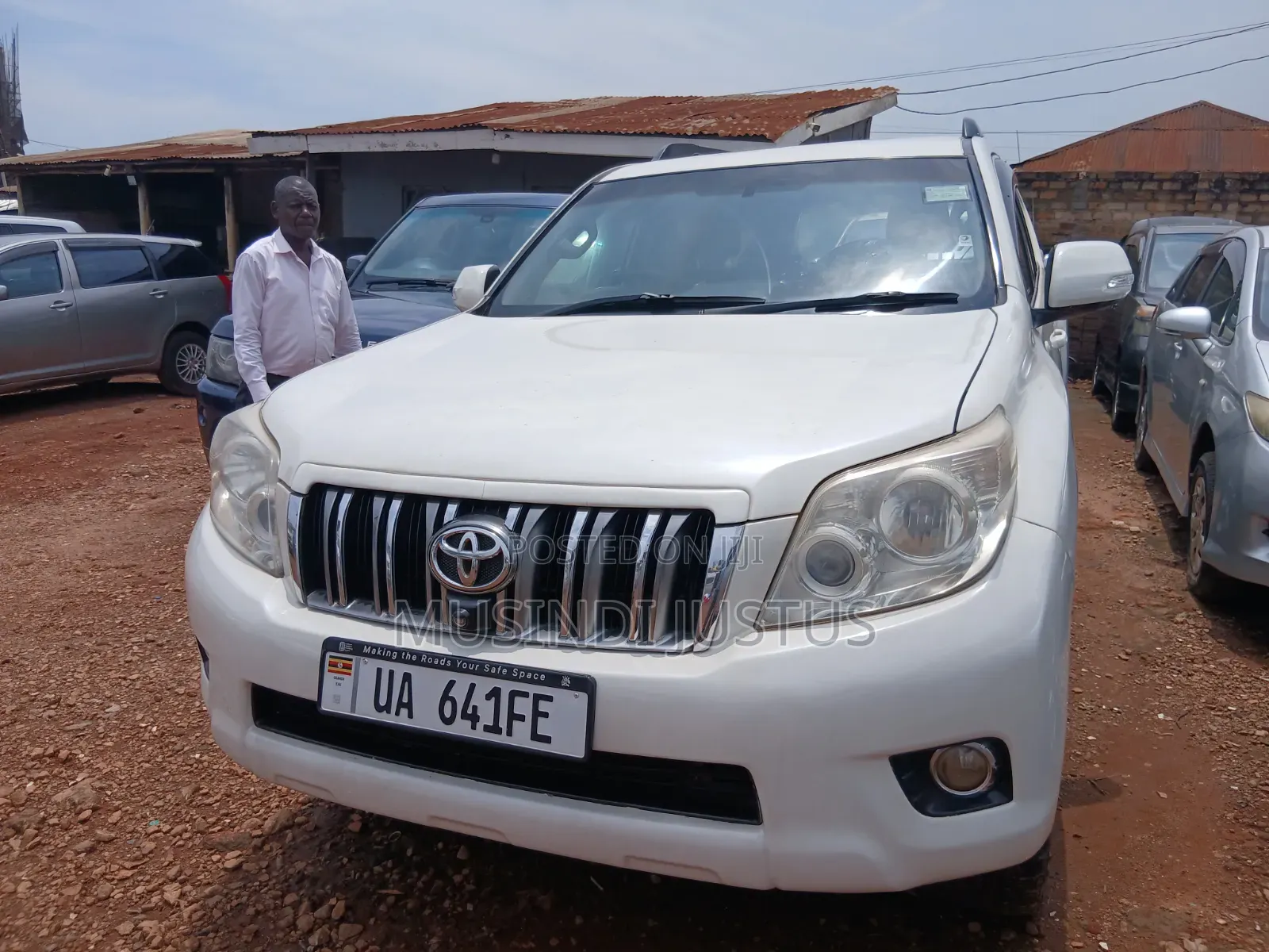 Toyota Land Cruiser Prado 2013 White