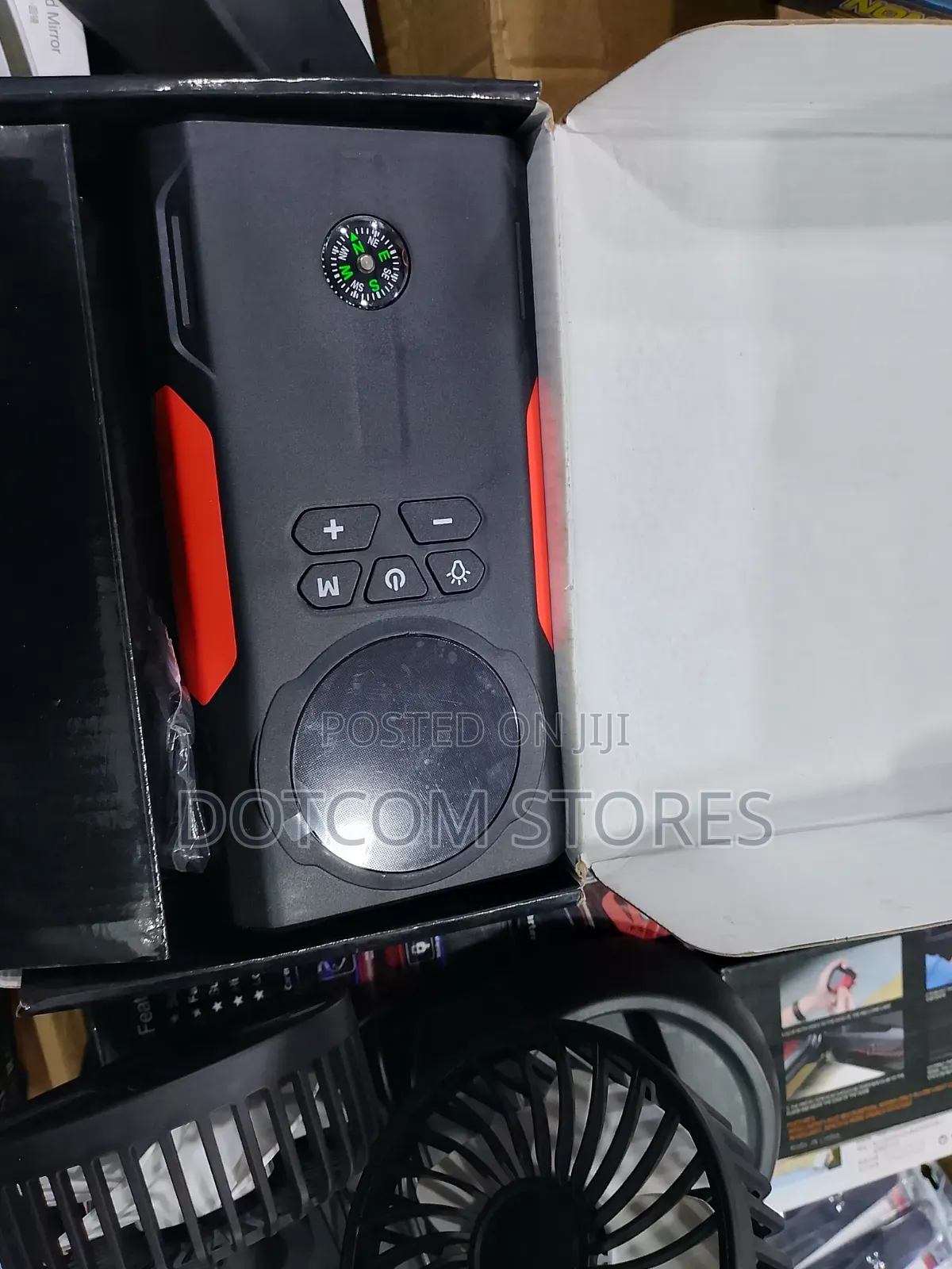 Portable Car Jump Starter With Air Compressor