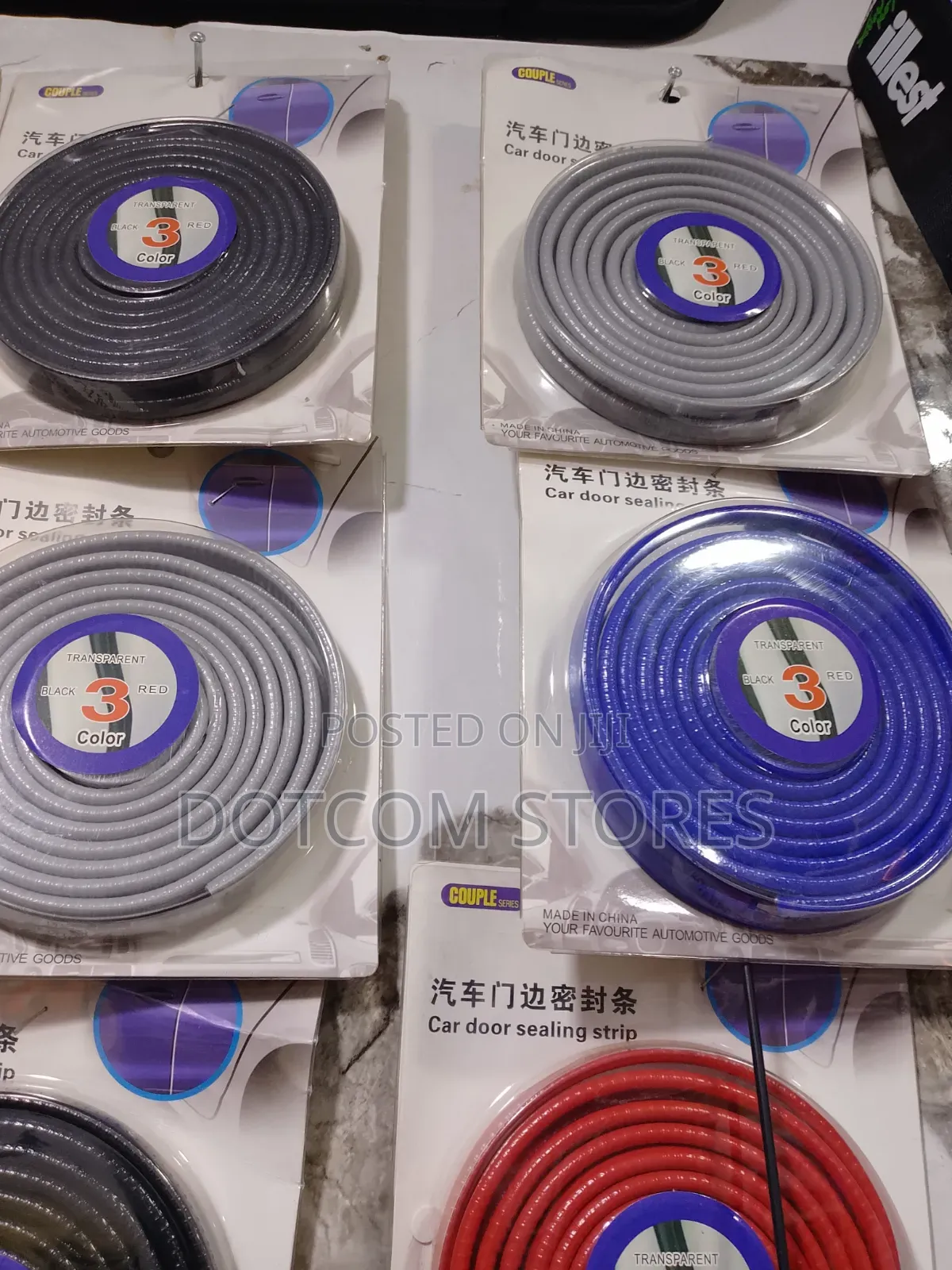 5Meter U-Shape Car Door Edge Anti-Scratch Protector and Sealing Strips