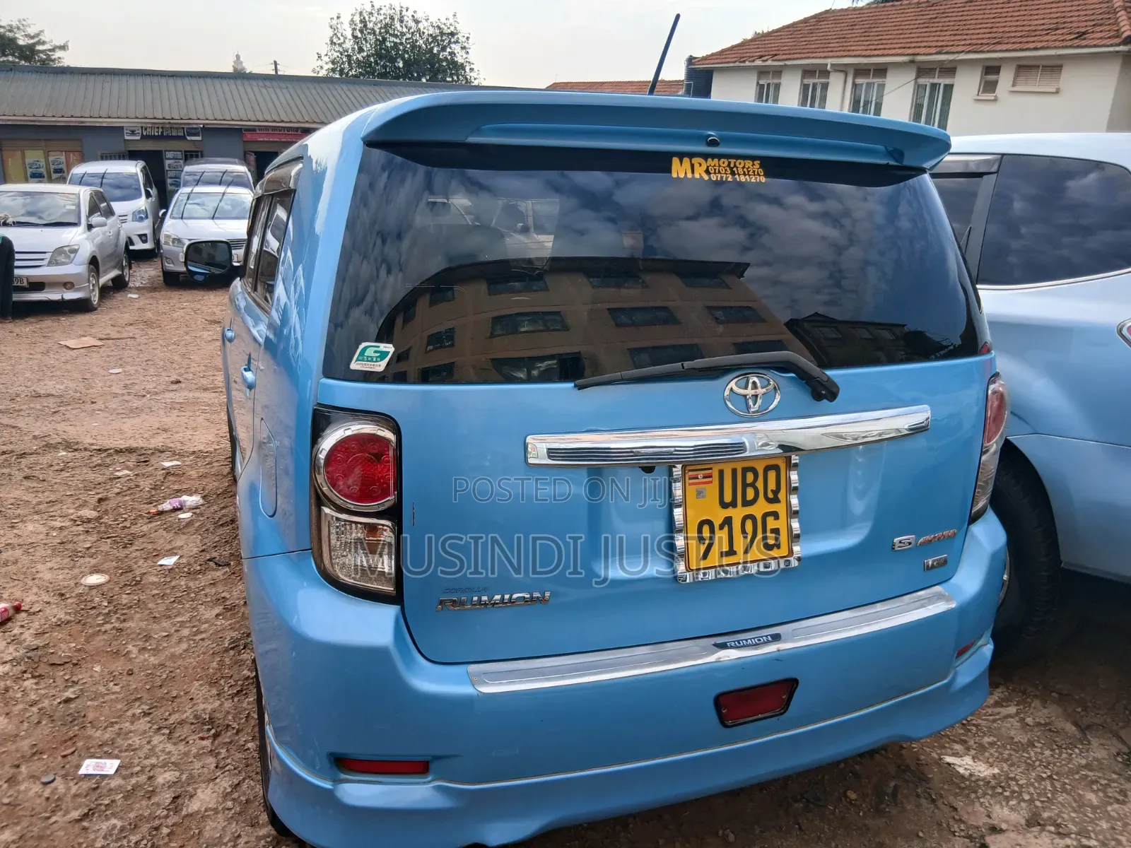 Toyota Corolla Rumion 2009 Blue