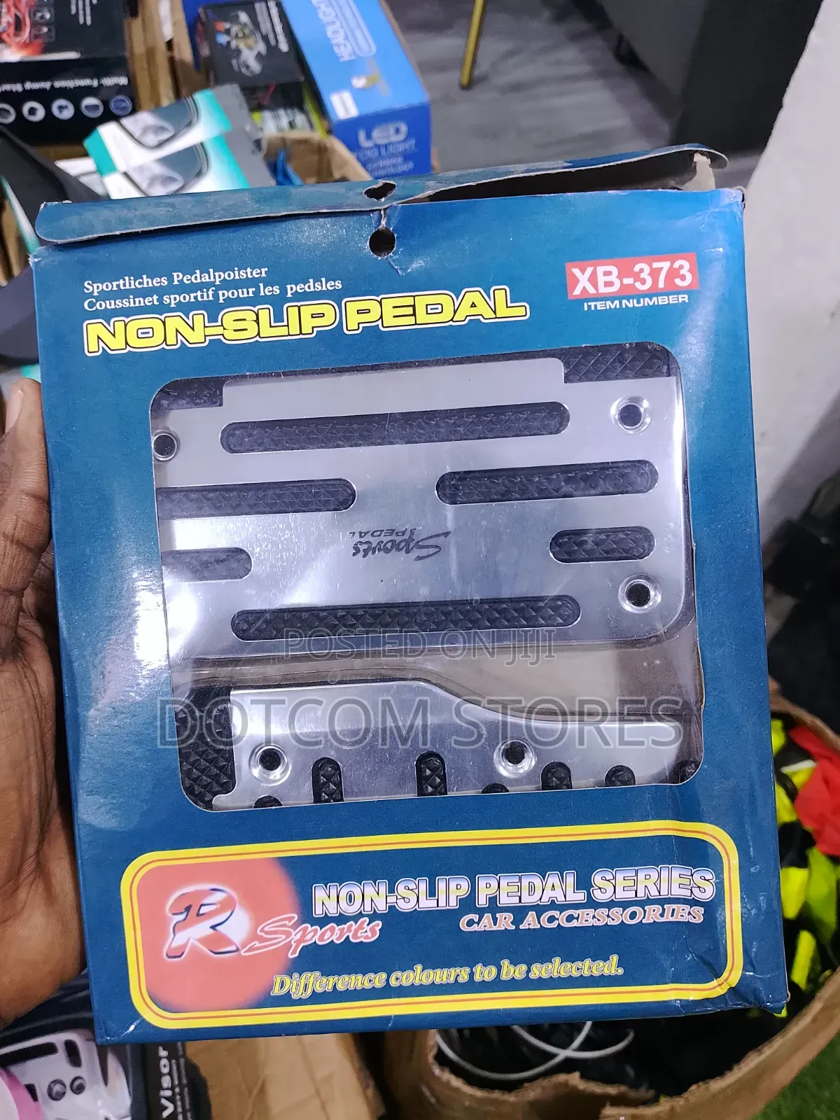 2pcs R Sports Non-Slip Pedal Set (XB-373)