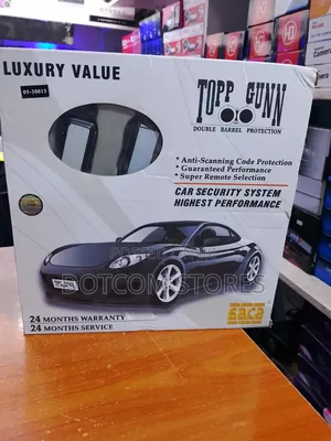 Topp Gunn Double Barrel Protection Car Security System