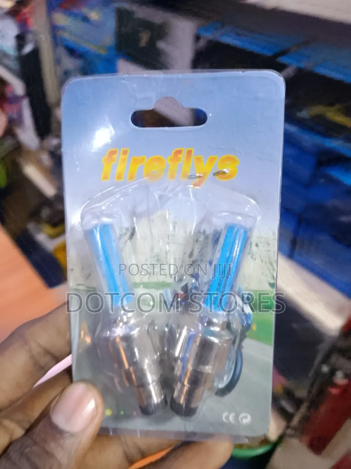 Motion-Activated LED Valve Cap Lights
