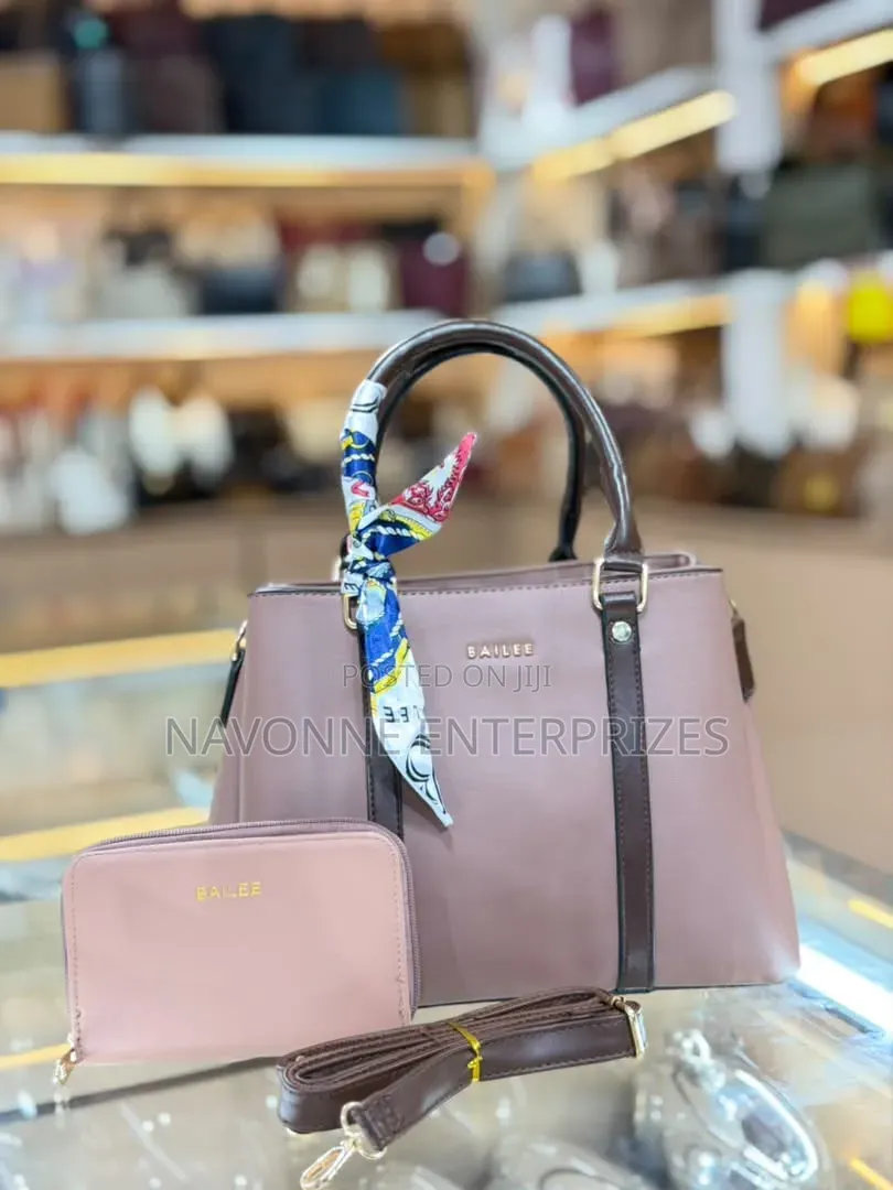 2 Piece Bailey Hand Bag/Wallet Set