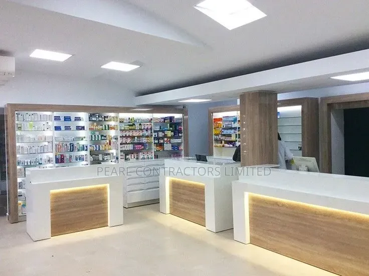 Pharmacies and Pharmacy Shop Setup, Partitions and Proper Finishing