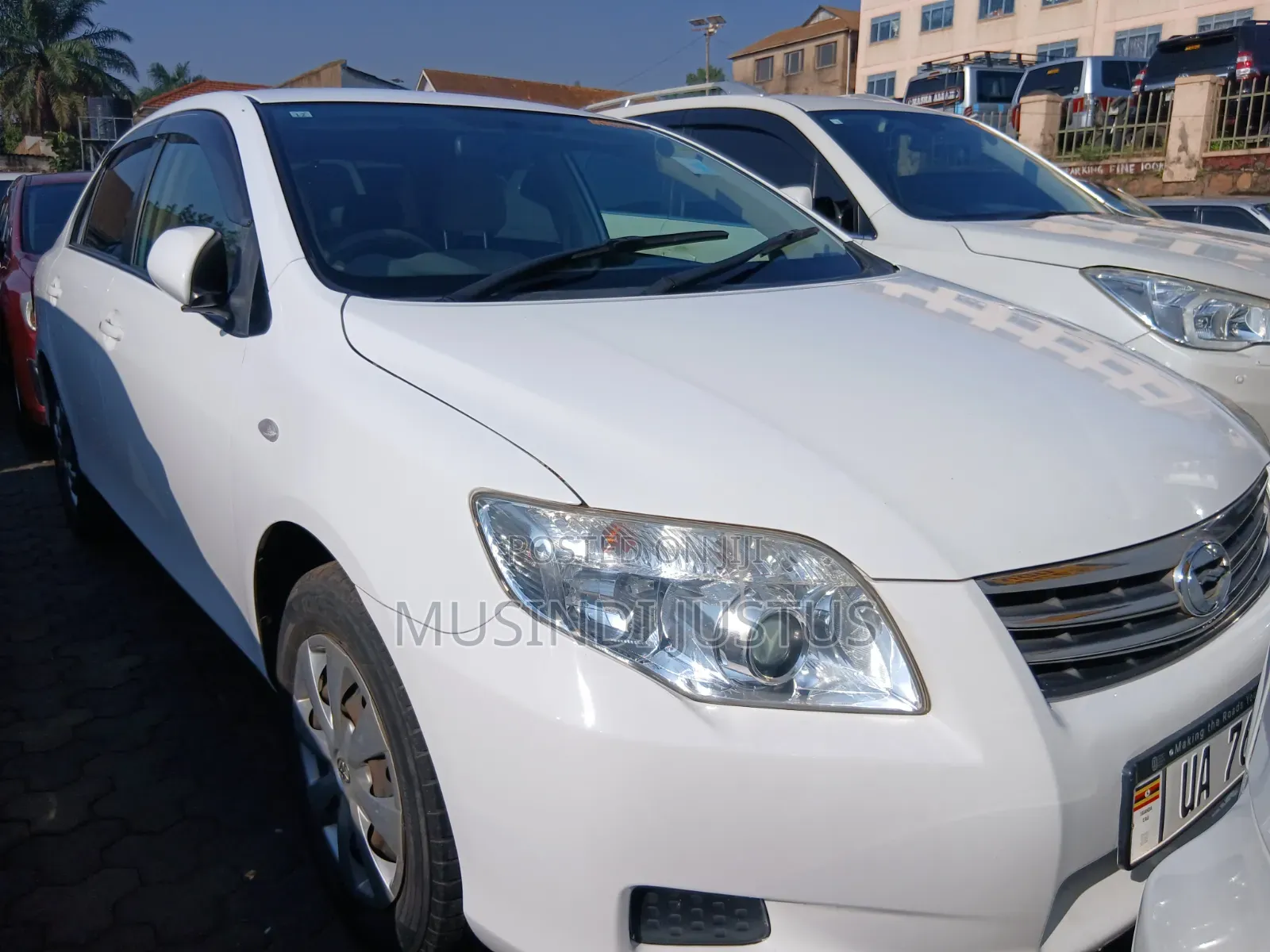 Toyota Axio 2010 White