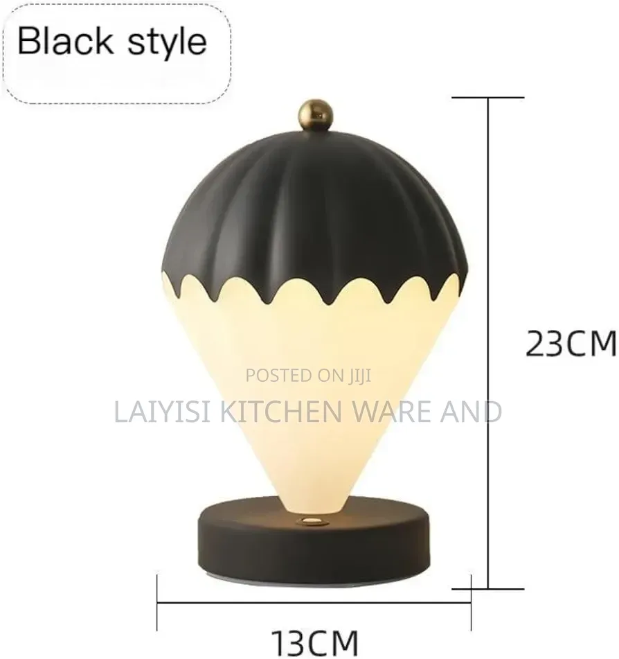 Hot Air Balloon Desk Lamp –Decorative Bedside Light for Bedroom, Home