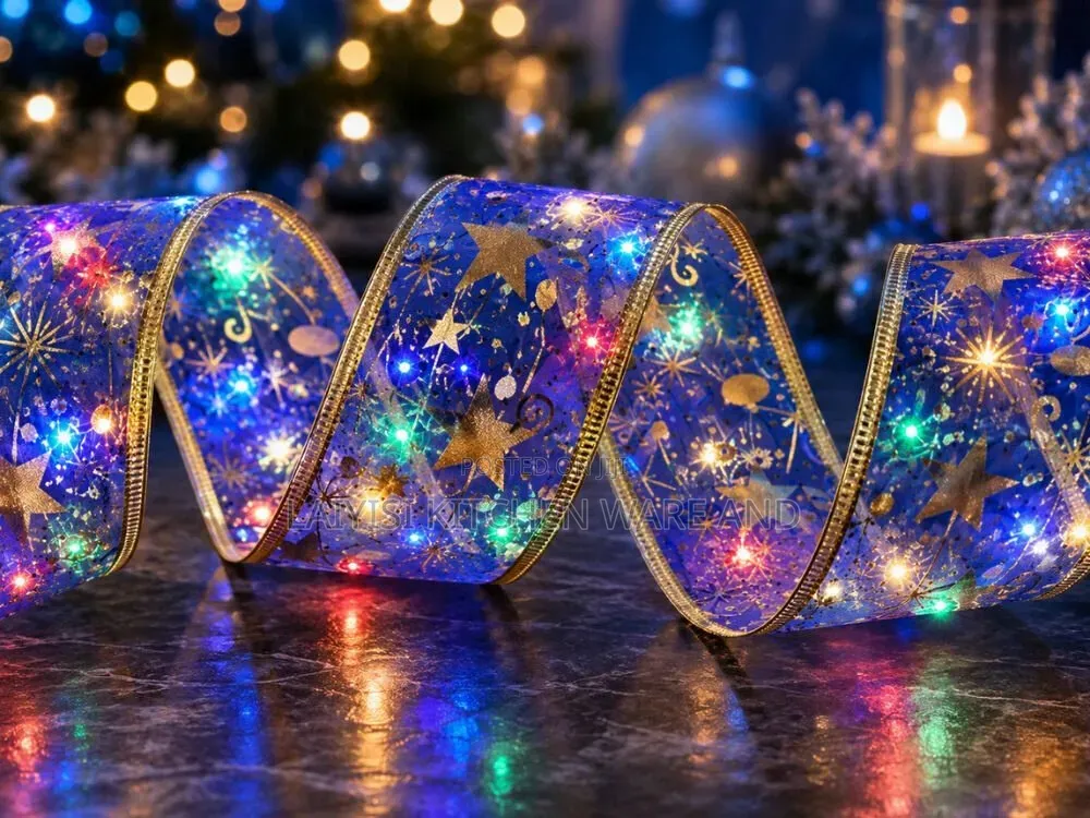 LED Christmas Ribbon 4m, 40 LED, Purple