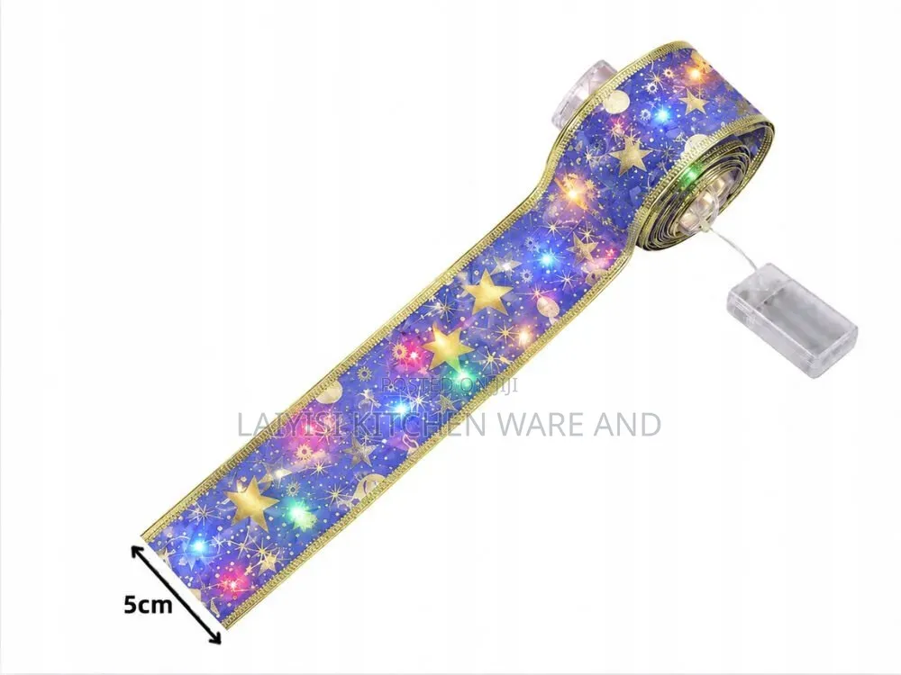LED Christmas Ribbon 4m, 40 LED, Purple
