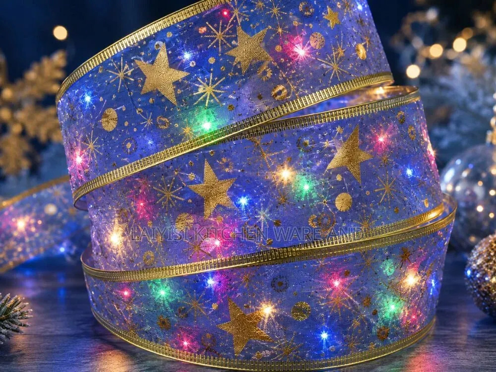 LED Christmas Ribbon 4m, 40 LED, Purple