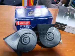 Set of Denso Power Tone Dual-Tone Snail Electric Car Horns