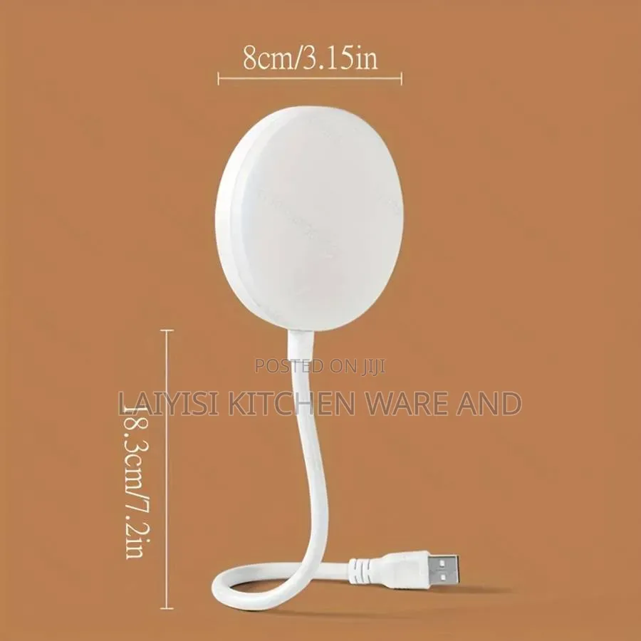LED Bedside Lamp, USB Powered Small Desk Light for Bedroom, HomeOffice