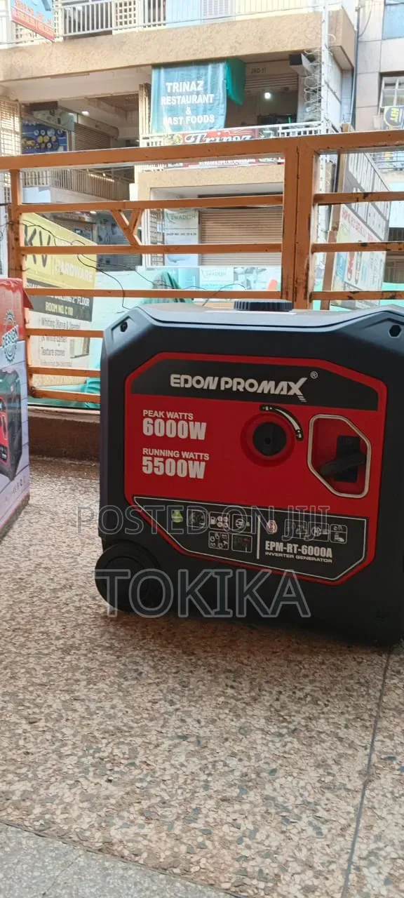 Silent Generator Petrol 6kva