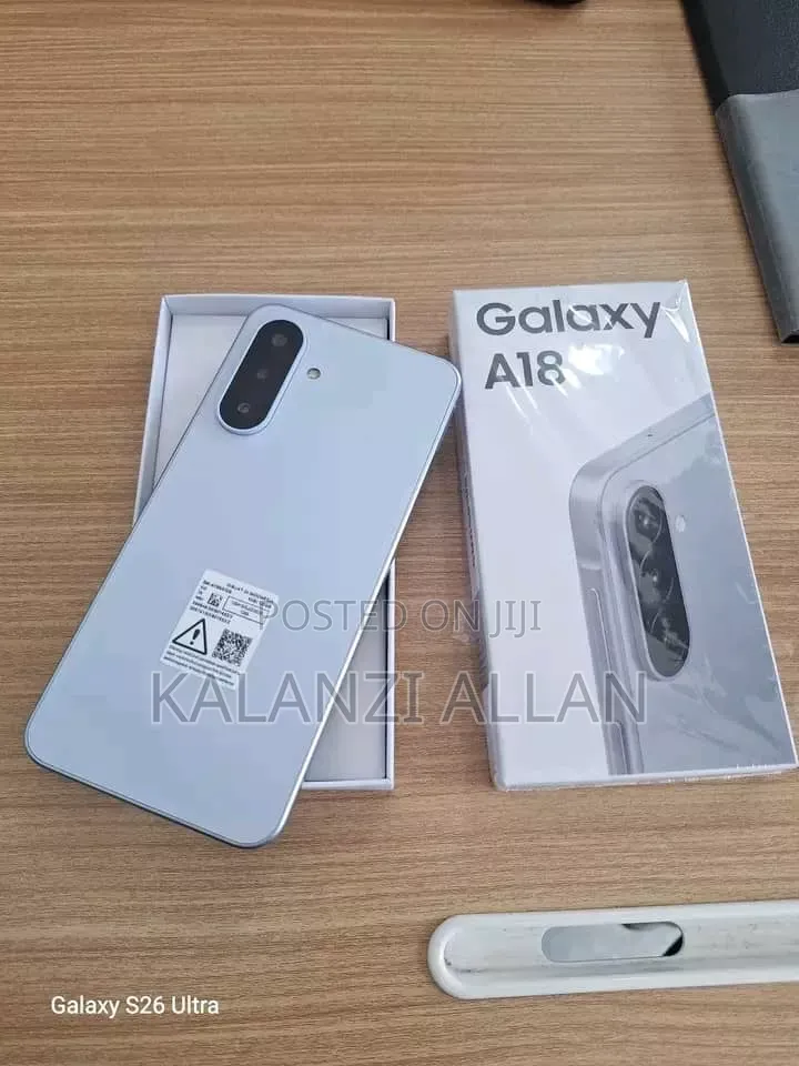 New Samsung Galaxy A18 256 GB Silver