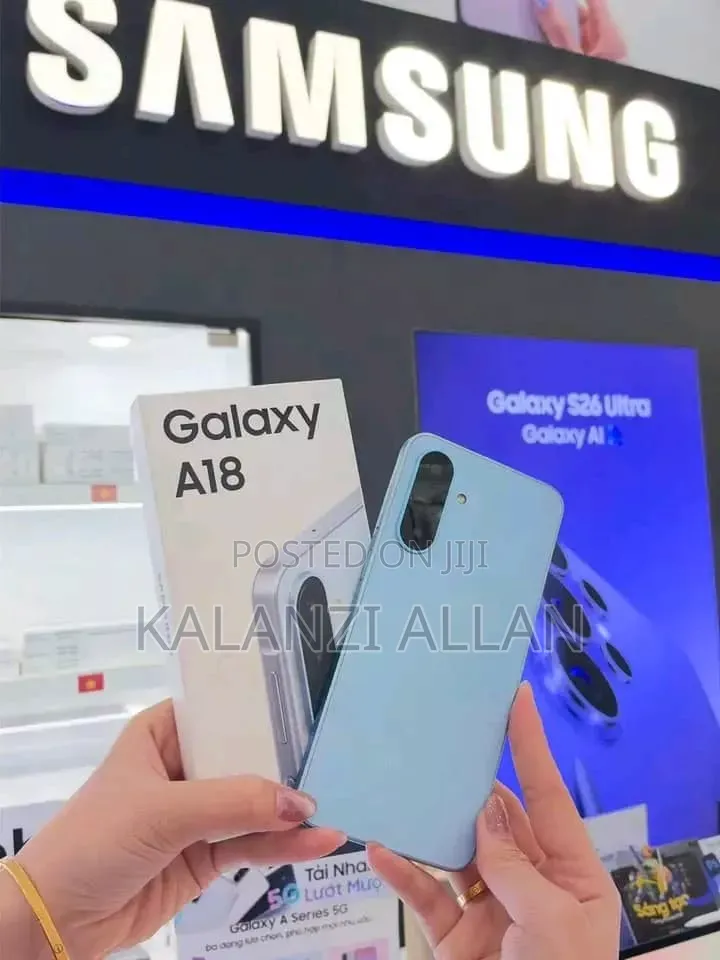New Samsung Galaxy A18 256 GB Blue