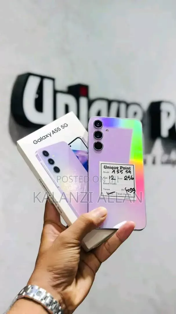 New Samsung Galaxy A55 256 GB Pink