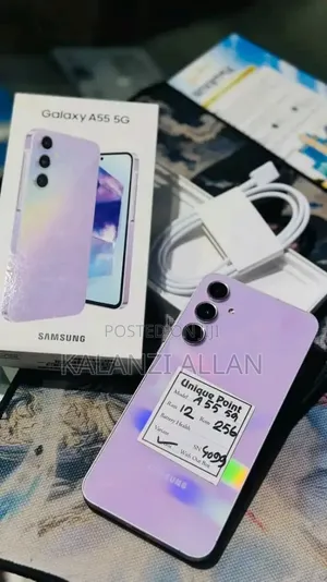 New Samsung Galaxy A55 256 GB Pink
