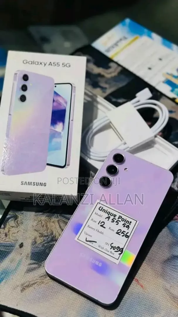 New Samsung Galaxy A55 256 GB Pink