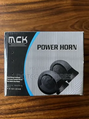 MCK Power Horn (Two-Tone Fanfare/Snail Electric Horns)