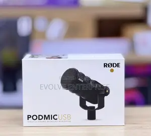 Rode PodMic USB Dynamic Broadcast Microphone, XLR + USB-C