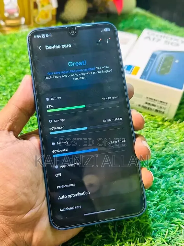 New Samsung Galaxy A17 5G 256 GB Blue