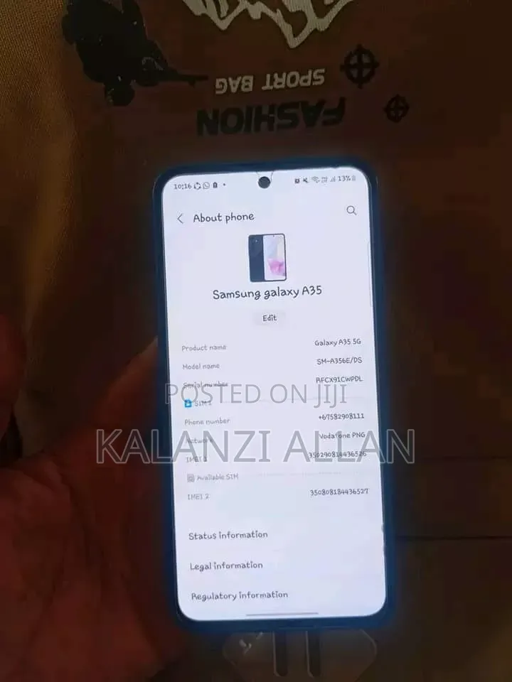 New Samsung Galaxy A35 256 GB Gray