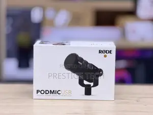 Rode PodMic USB Dynamic Broadcast Microphone, XLR + USB-C