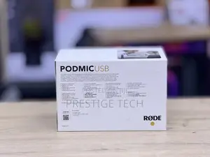 Rode PodMic USB Dynamic Broadcast Microphone, XLR + USB-C