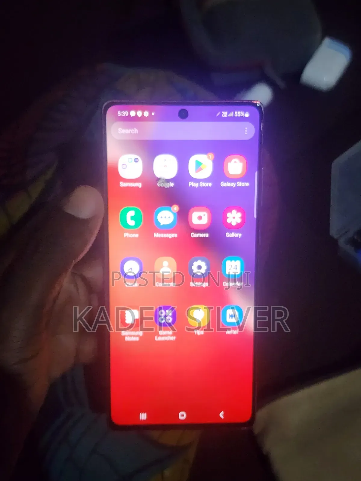 Samsung Galaxy Note 20 5G 256 GB Red