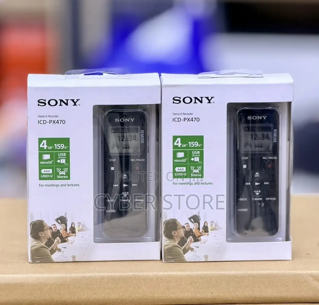Sony ICD-PX470 Stereo Digital Voice Recorder