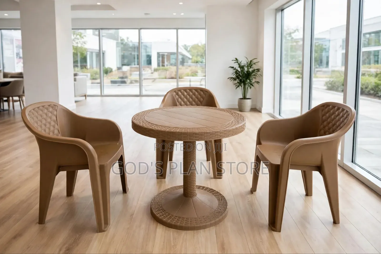 1pcs Plastic Table and Chairs Plastic Table and Chairs