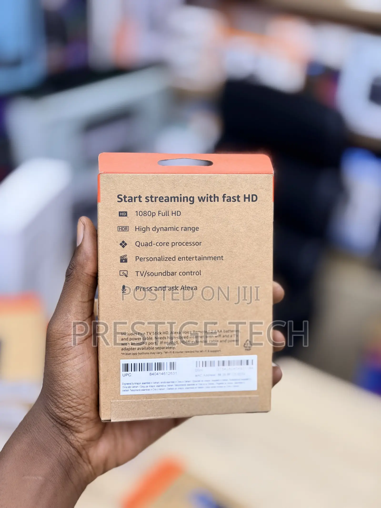 Amazon Fire TV Stick HD, 3rd Gen 2026, Voice Remote, No Side Loading