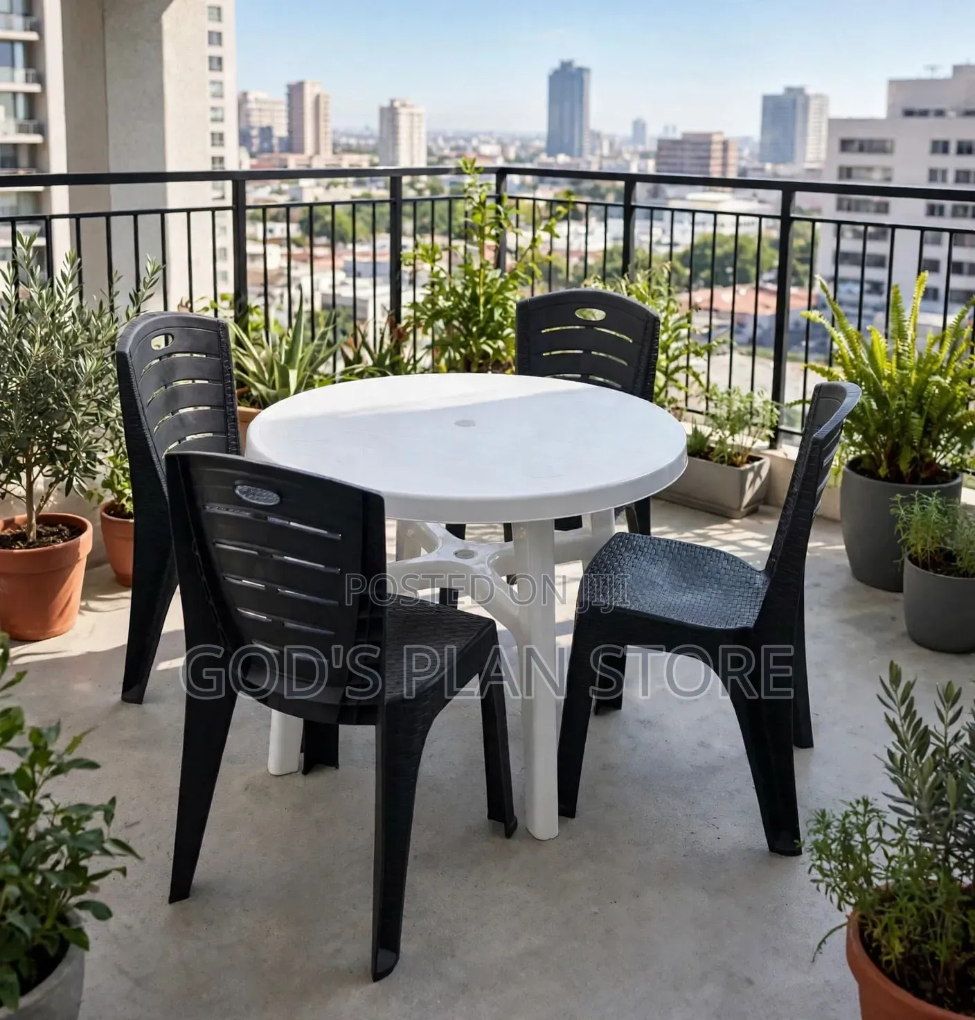 Luxury Dining Plastic Table and Chairs Plastic Table and Chairs