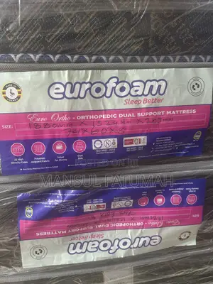 Euro Foam Orthopedic Mattress 5*6*8inch