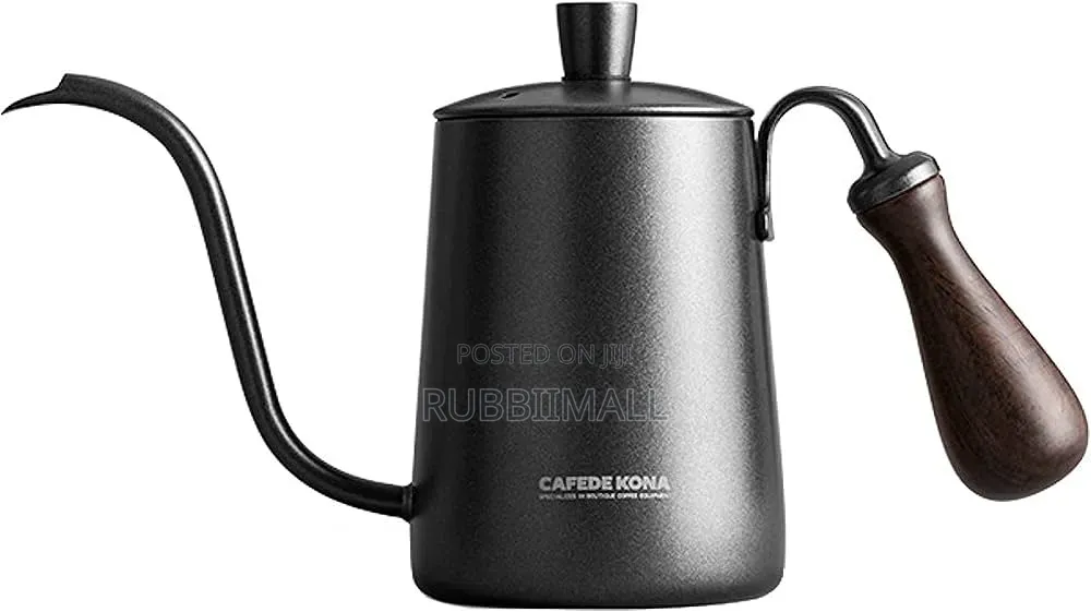 Stainless Steel Gooseneck Pour-Over Coffee and Tea Kettle 600ml