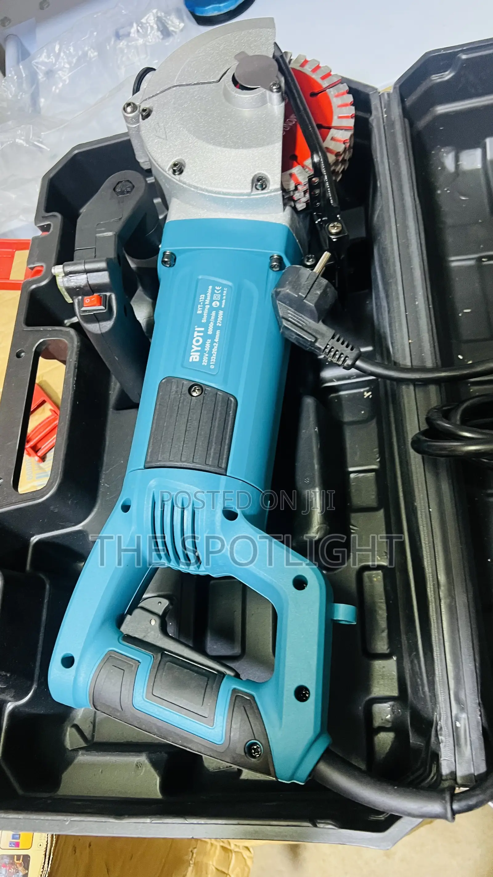 Electric Concrete Cutter Wall Grooving Machine