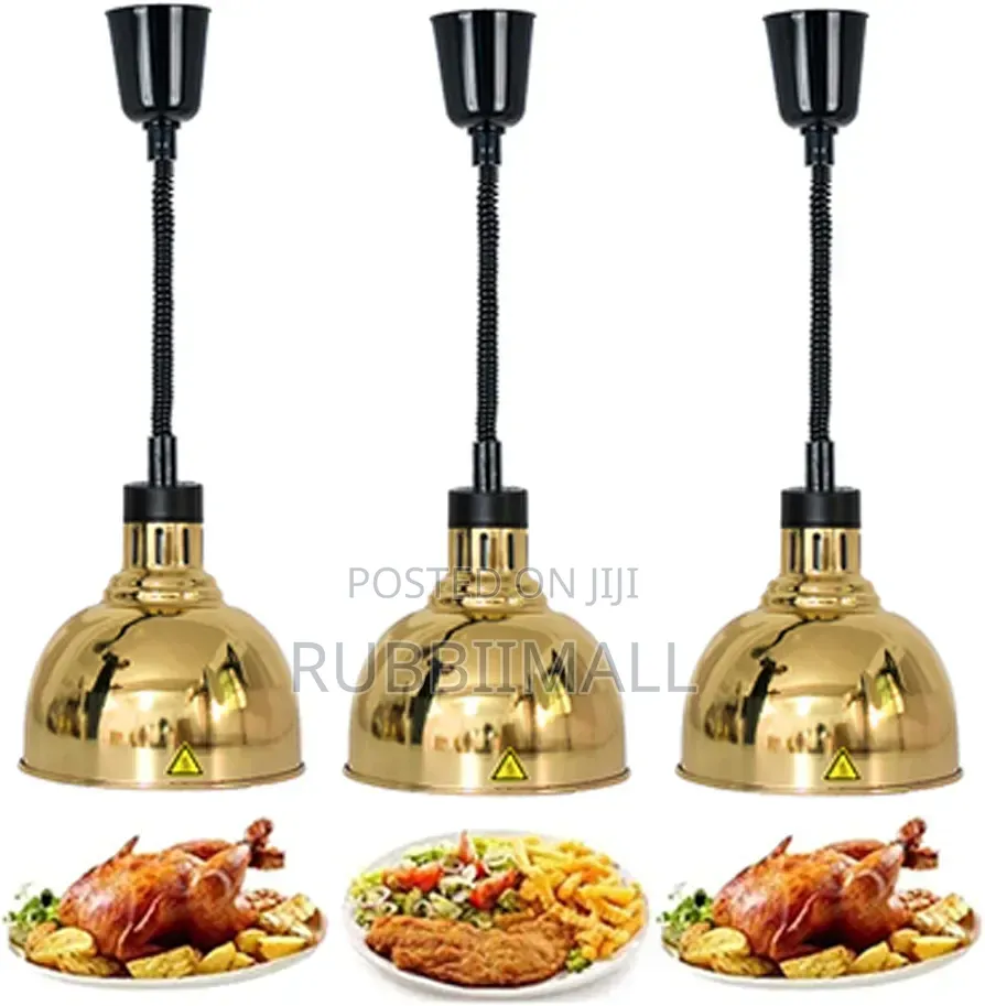 Golden Food Warmer Lights
