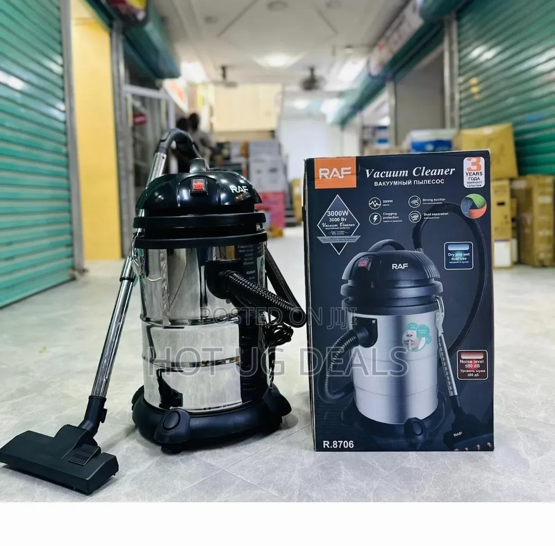 RAF R.8706 Wet & Dry Canister Vacuum Cleaner | 3000W / 30L Capacity