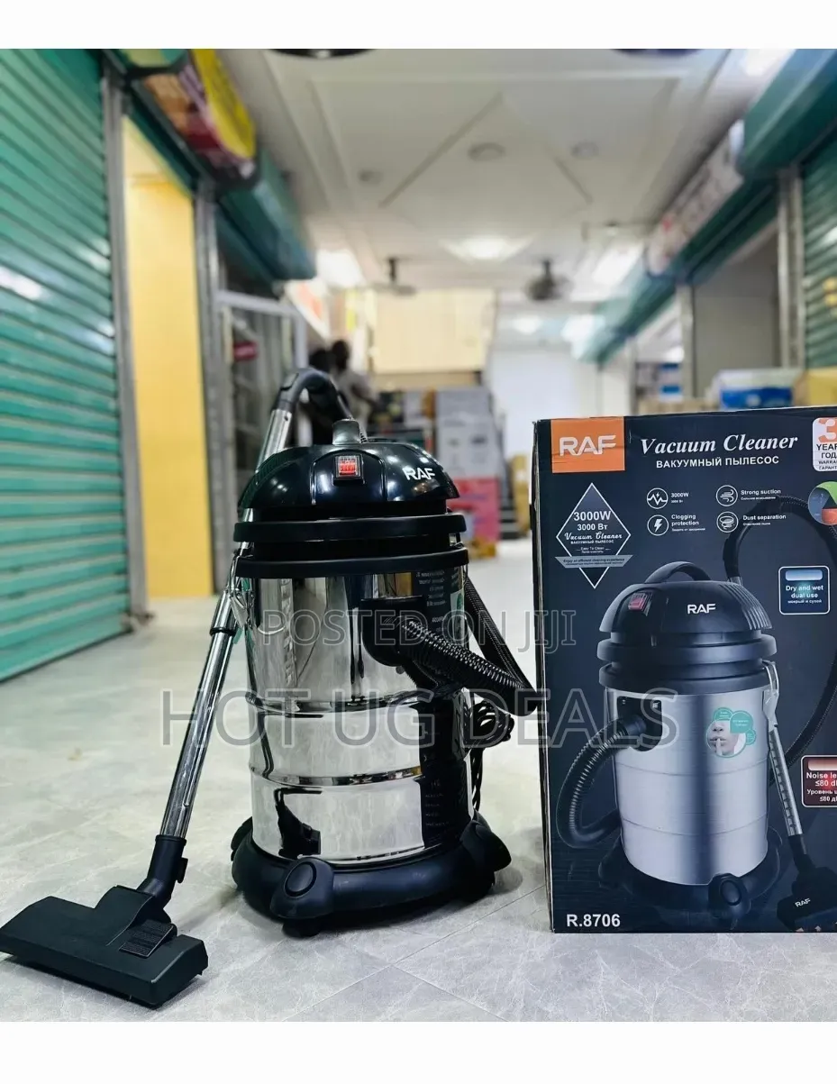 RAF R.8706 Wet & Dry Canister Vacuum Cleaner | 3000W / 30L Capacity