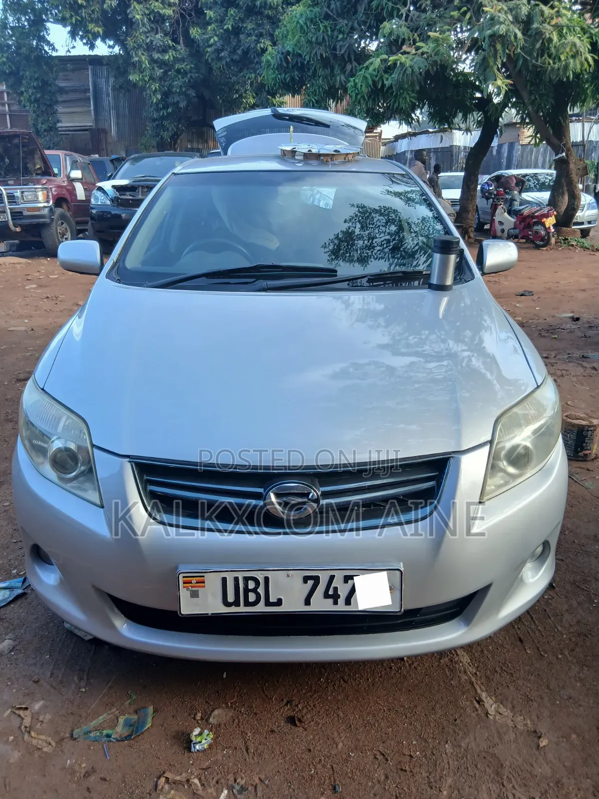 Toyota Corolla Fielder 2007 Silver