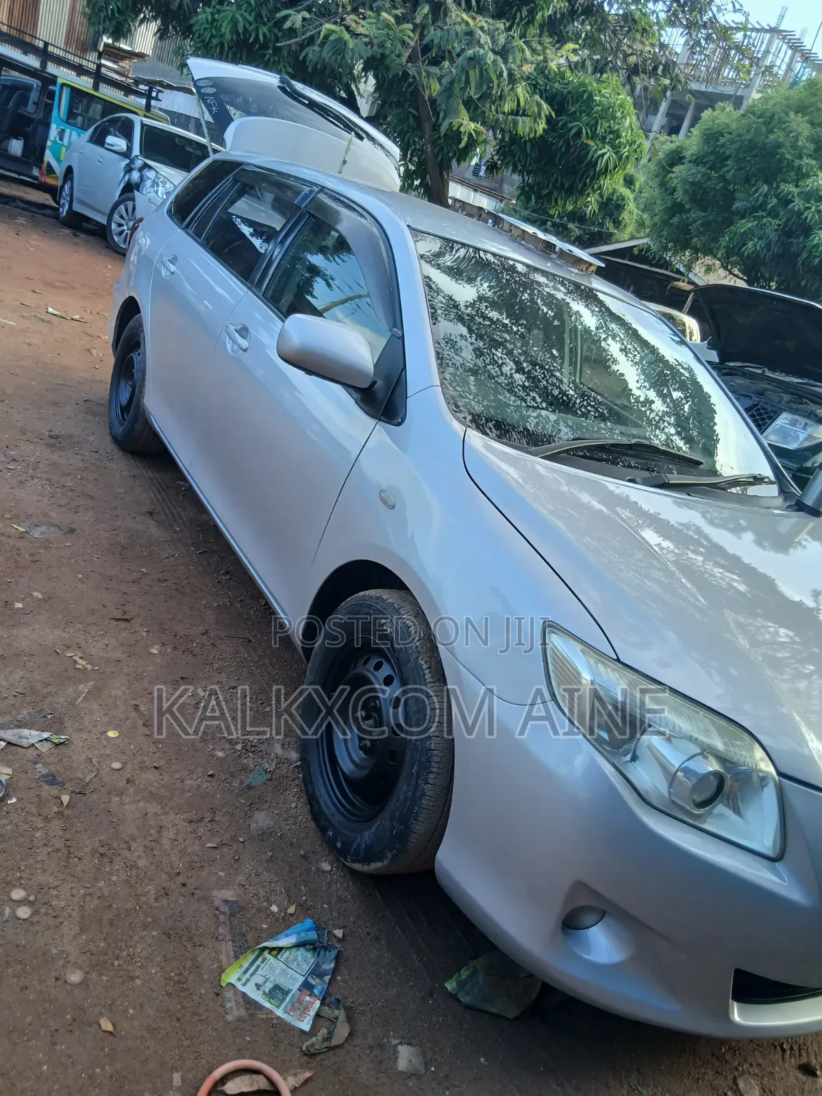 Toyota Corolla Fielder 2007 Silver