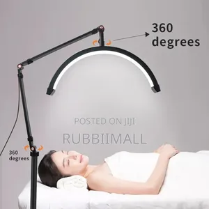 16-Inch Half-Moon LED Floor Lamp
