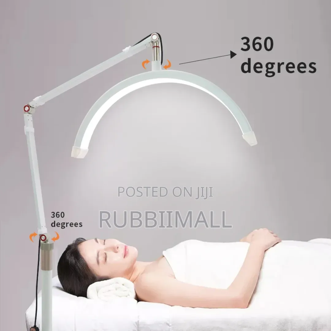 16-Inch Half-Moon LED Floor Lamp