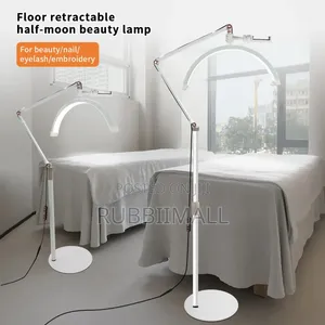 16-Inch Half-Moon LED Floor Lamp