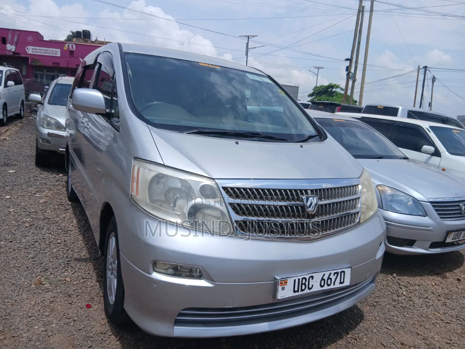 Toyota Alphard 2004 Silver